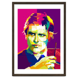 Alain Delon Retro Art WPAP thumbnail