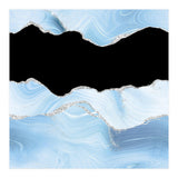 Blue & Silver Agate Glitter Texture 03 (Print Only) thumbnail