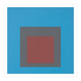 JOSEF ALBERS - HOMAGE TO THE SQUARE, BLUE, DARK RED  (Print Only) thumbnail