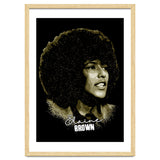 Vintage Elaine Brown American Prison Activist thumbnail