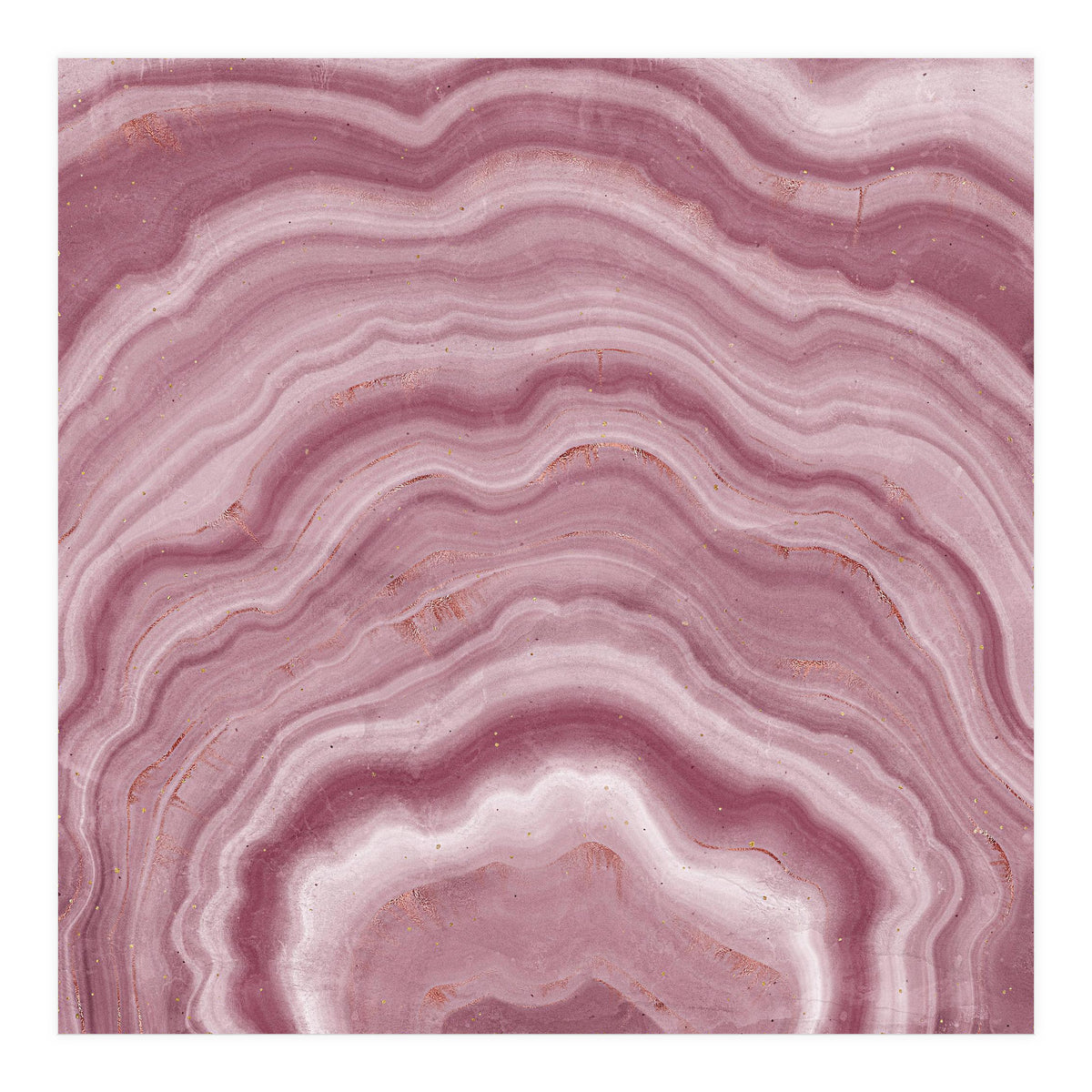 Pink Agate Texture 08 (Print Only)