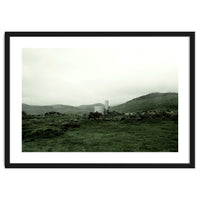 Tank in the grassland - Iceland