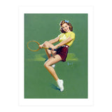 Pinup Tennis Player (Print Only) thumbnail