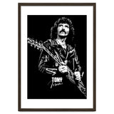 Tony Iommi American Musician Legend In Grayscale thumbnail