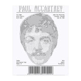 Receipt Art Paul Mc Cartney (Print Only) thumbnail