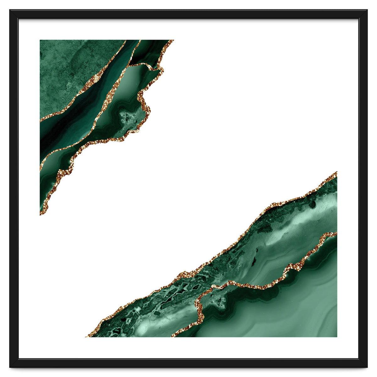 Emerald & Gold Agate Texture 13
