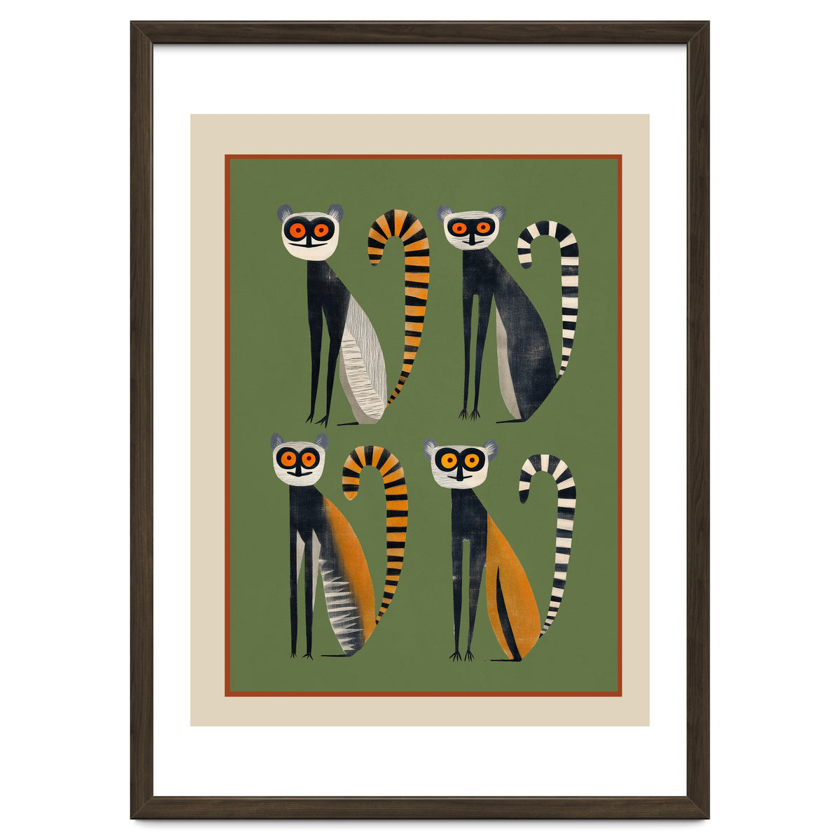 Striped Lemurs