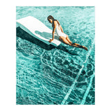 Pool Day | Summer Swimming Swim Fashion | Bath Vacation Relax Self Care Watercolor Painting (Print Only) thumbnail