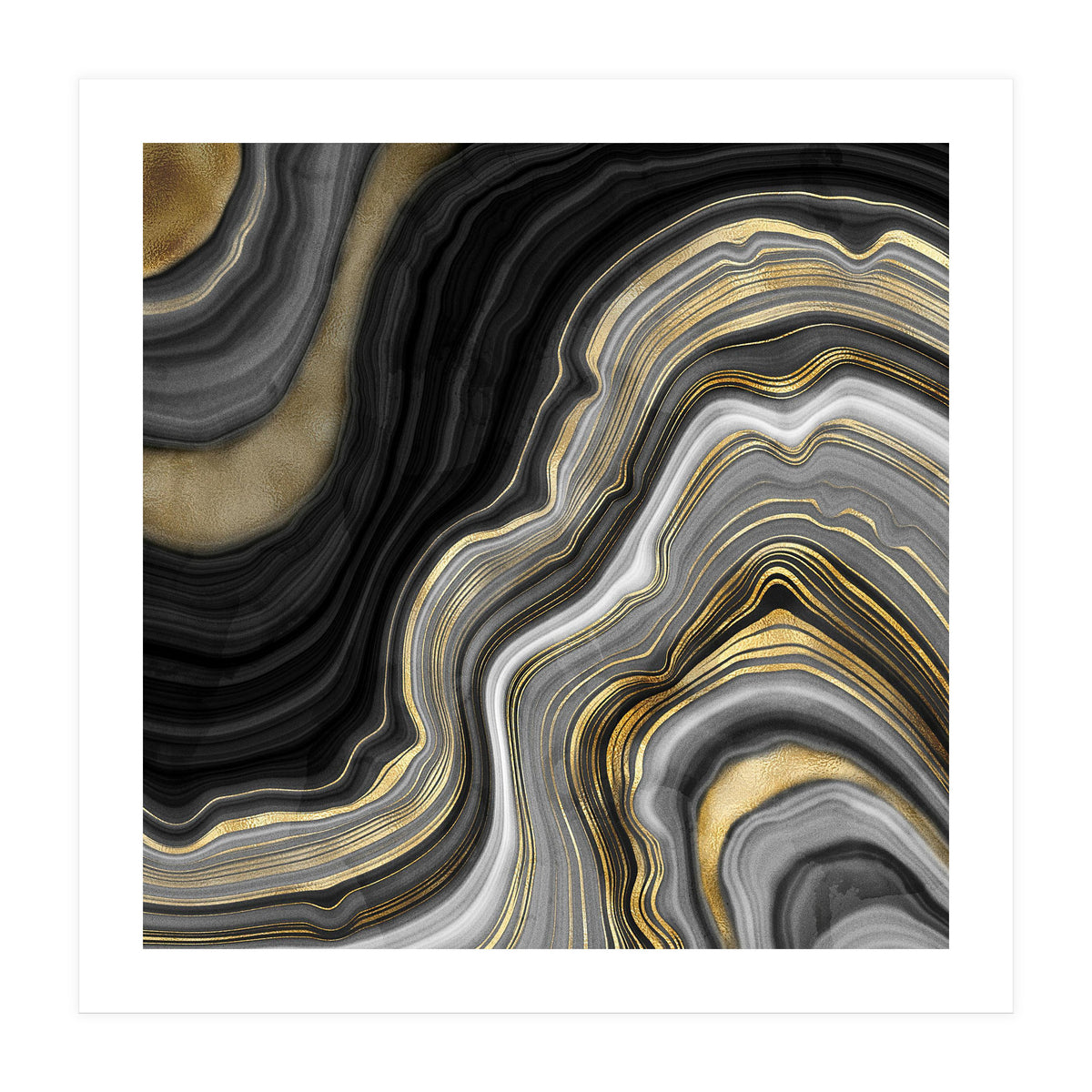 Agate Texture 10 (Print Only)