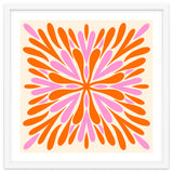 Symmetry Petals - pink and orange thumbnail