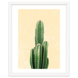 Tall Cactus, Minimal Desert Saguaro Art thumbnail