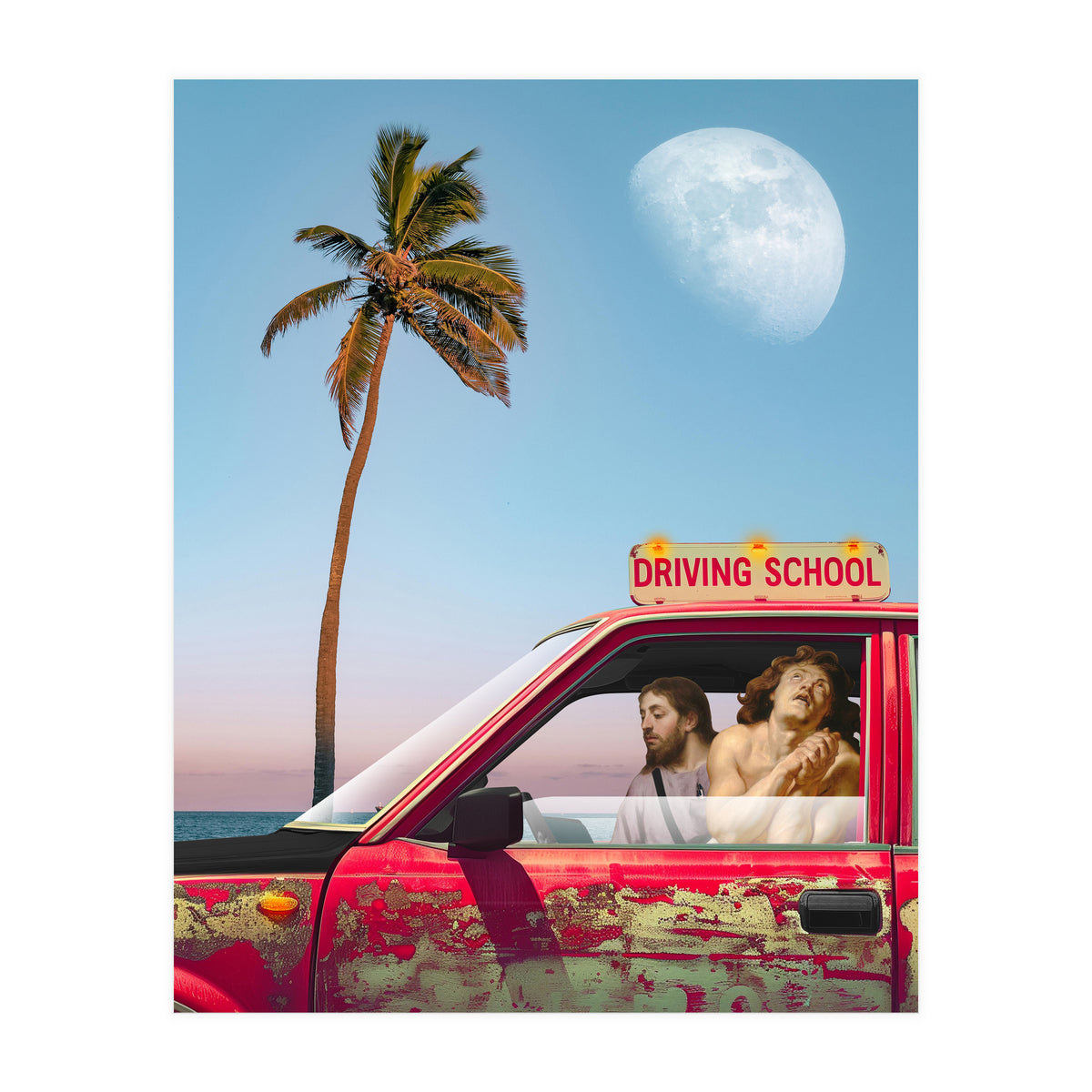 Jesus Christ Super Drive (Print Only)