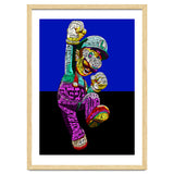Mario Luigi Typo Style Cartoon Pop Art thumbnail
