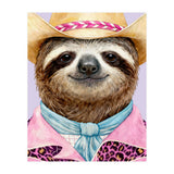 Sloth Wild Cowboy fashion (Print Only) thumbnail