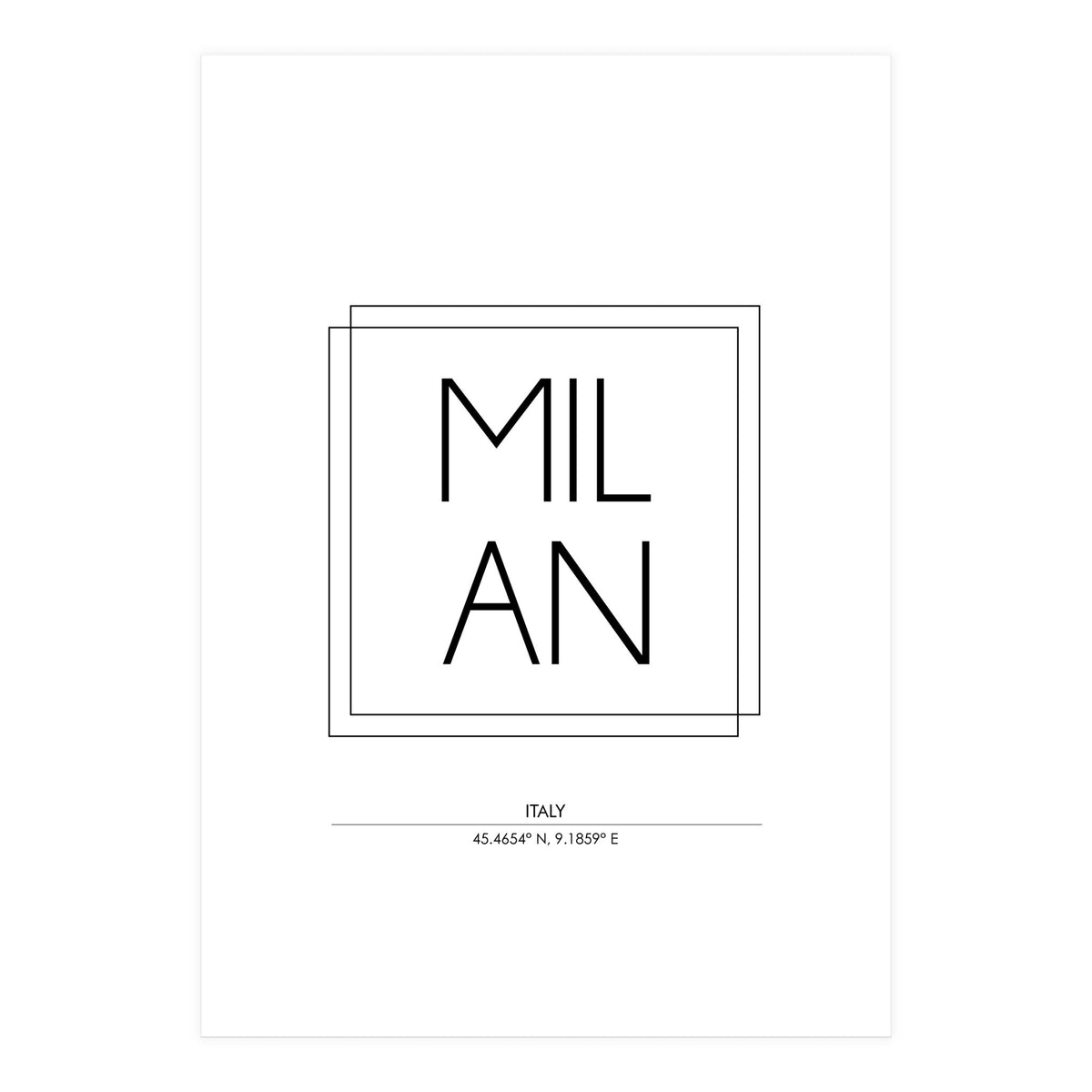 Milan (Print Only)