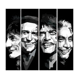 The Rolling Stones Black Portrait  (Print Only) thumbnail