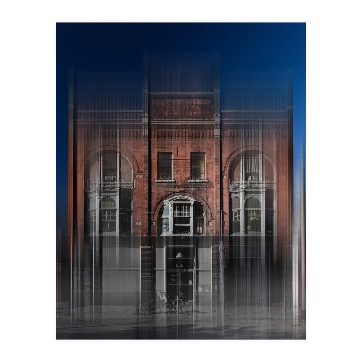 Joseph White Building No 7 Color Blur Version (Print Only)