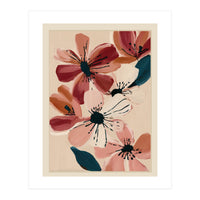 Blush And Wine Blossoms II (Print Only)