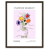 Paris Flower Market Picasso Style Art thumbnail
