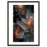 Ethereal Glowing Flora: Abstract Translucent Petals thumbnail