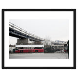 Abandoned Bus under the rail bridge thumbnail