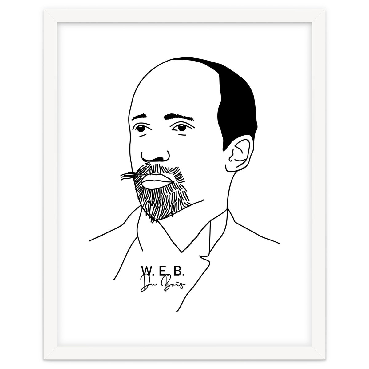 W. E. B. Du Bois Pan-Africanist Civil Rights Activist.