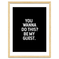 You wanna do this. be my Guest.