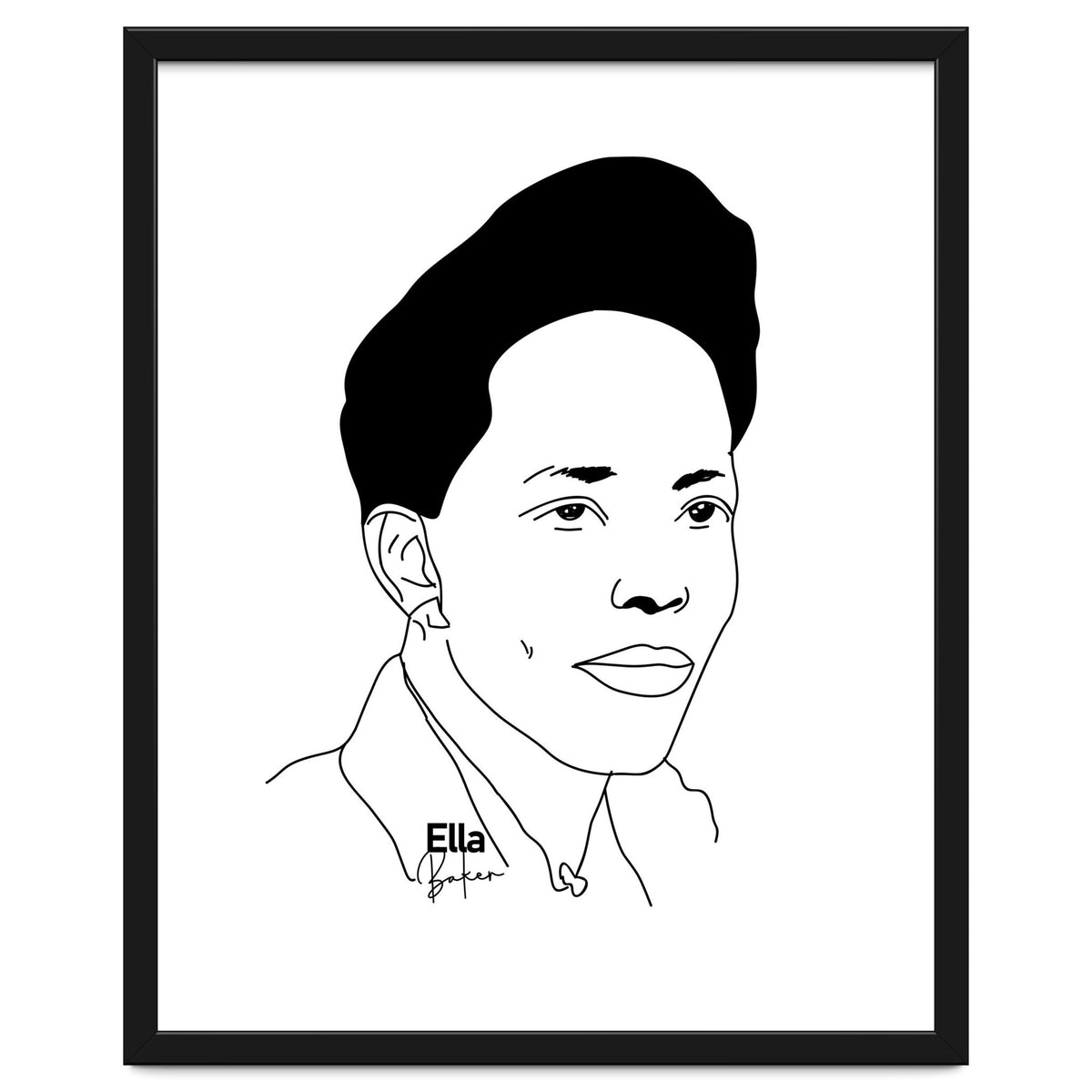 Ella Baker African-American Civil Rights Activist