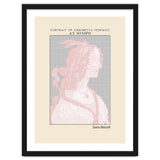 Portrait of Simonetta Vespucci as Nymph – Sandro Botticelli (ascii art) thumbnail