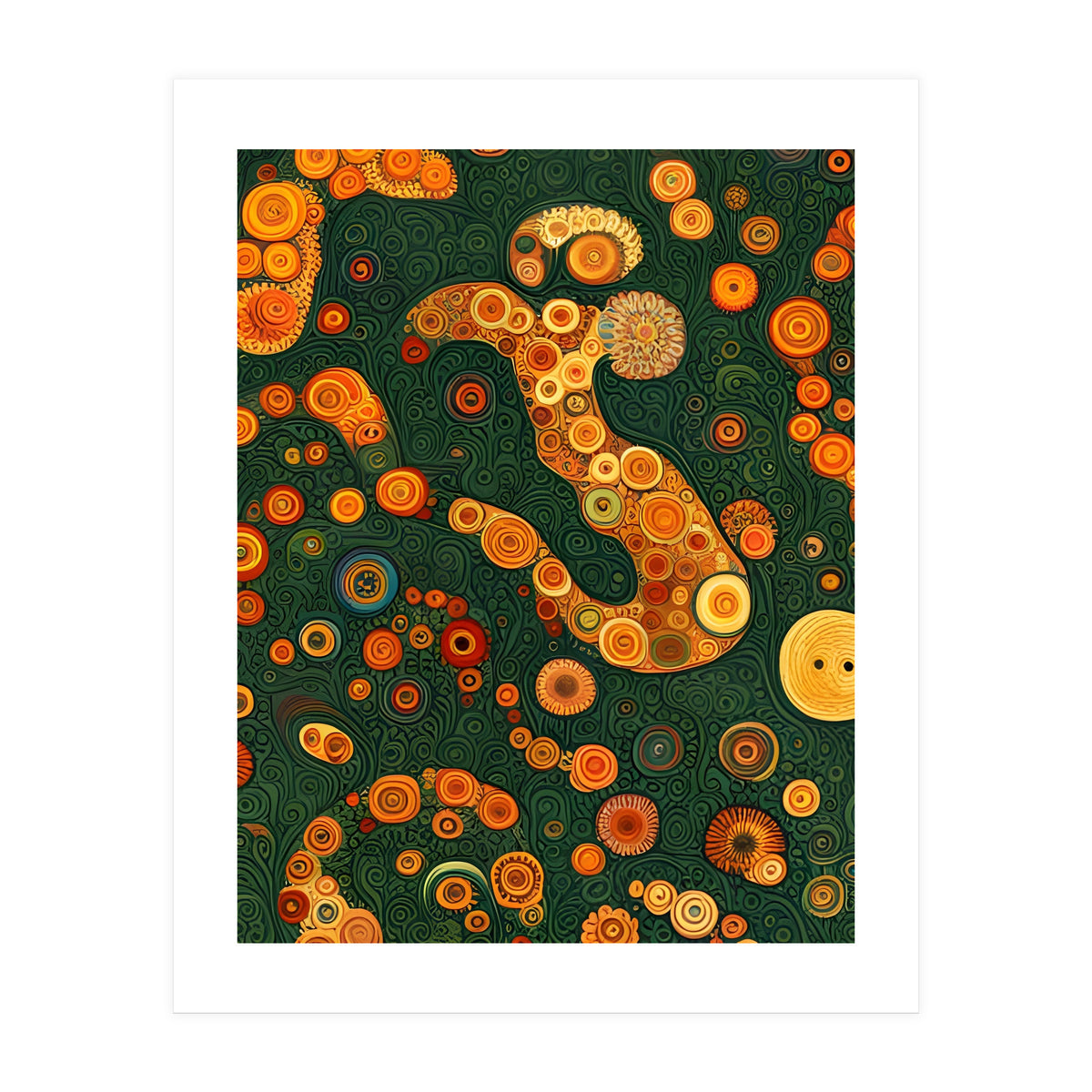 Artificial Masterworks - Klimt van Gogh (Print Only)