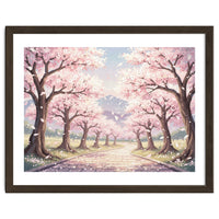 Sakura Path: Serene Cherry Blossom Avenue