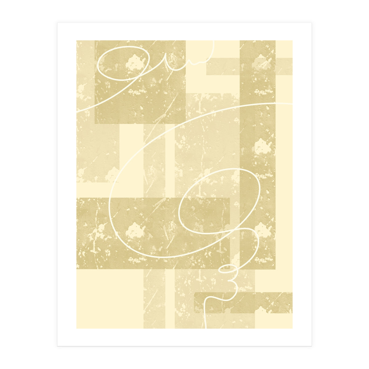 Contrast of Geometry and Lines (Print Only)