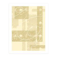 Contrast of Geometry and Lines (Print Only)