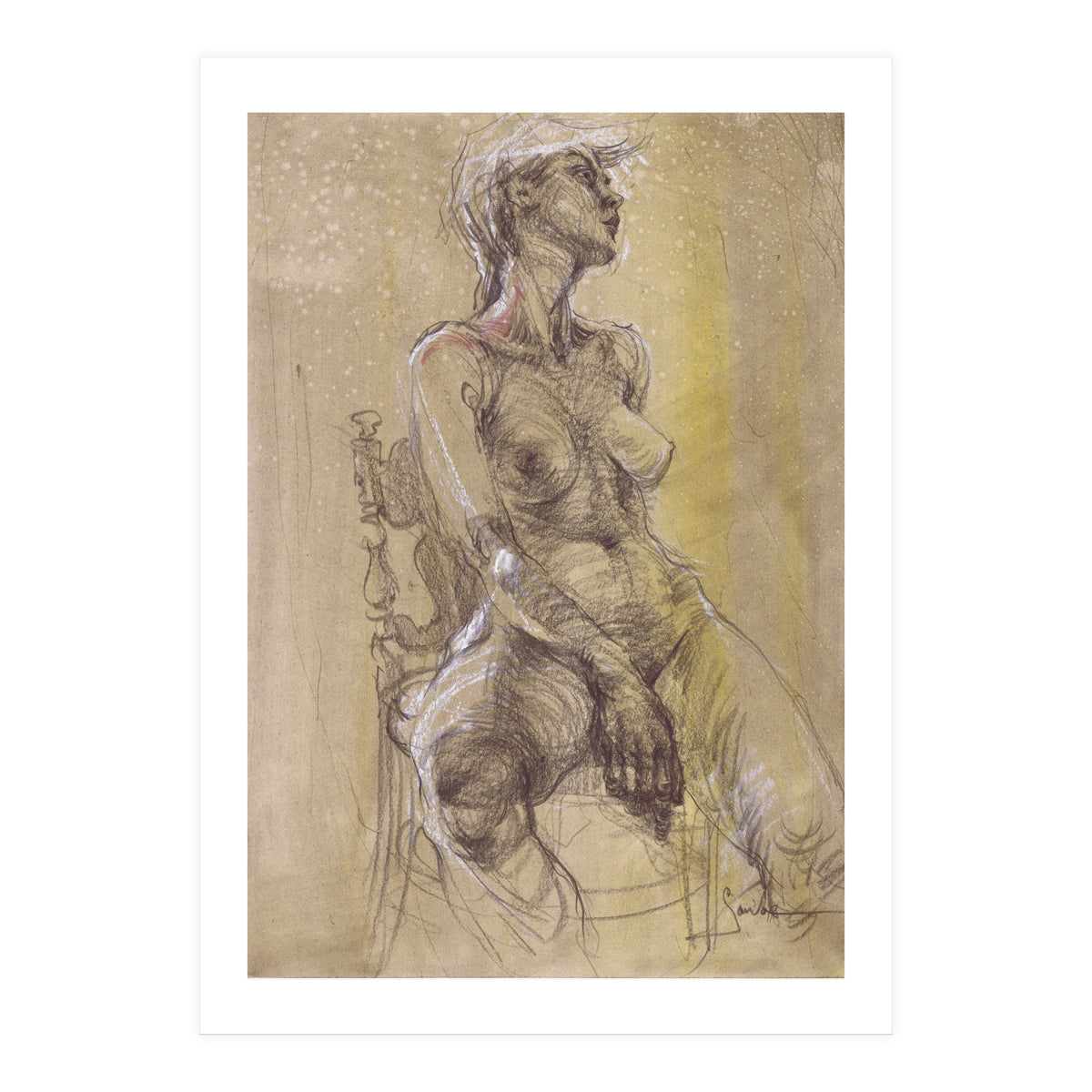 Mesmerizing Elegance (Print Only)