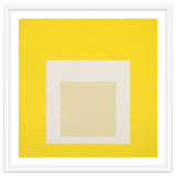 JOSEF ALBERS - HOMAGE TO THE SQUARE YELLOW WHITE thumbnail