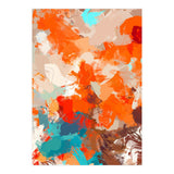 Pleasure, Abstract Painting Summer, Positivity Modern Bohemian Pop of Color Bright Good Vibes (Print Only) thumbnail