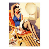 Sudden Wind On The Shipboard Cruiser (Print Only) thumbnail