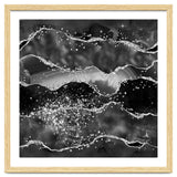 Black Glitter Agate Texture 06 thumbnail
