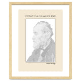 Portrait Of An Old Man With Beard – Ascii Art (vincent Van Gogh) thumbnail