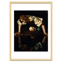 Caravaggio – Narcissus (ca. 1600) | Dramatic Baroque Masterpiece