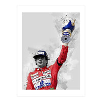 Ayrton Senna (Print Only)