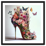 Floral Stiletto With Butterflies thumbnail