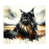 Mystical Black Cat In The Wild (Print Only) thumbnail