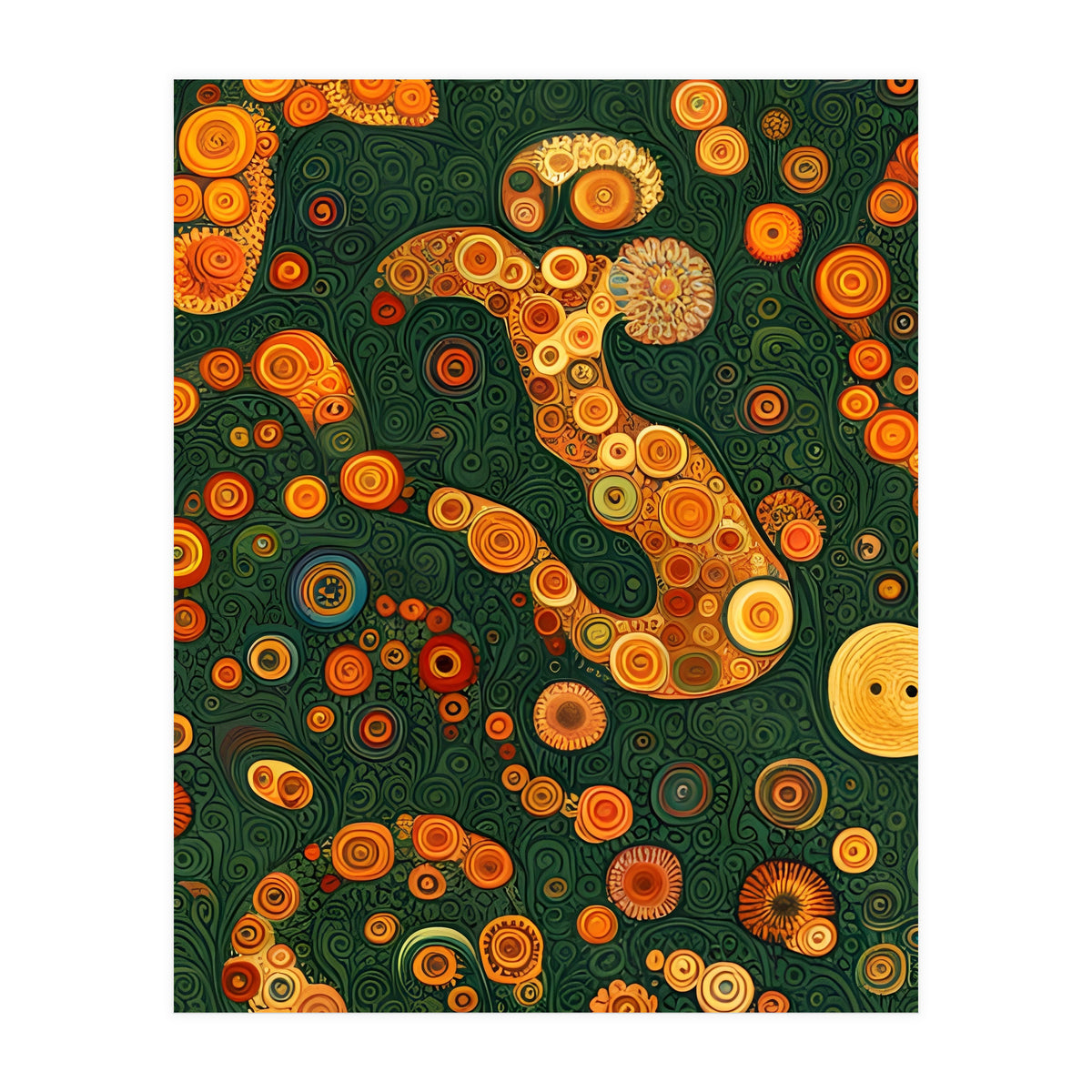 Artificial Masterworks - Klimt van Gogh (Print Only)