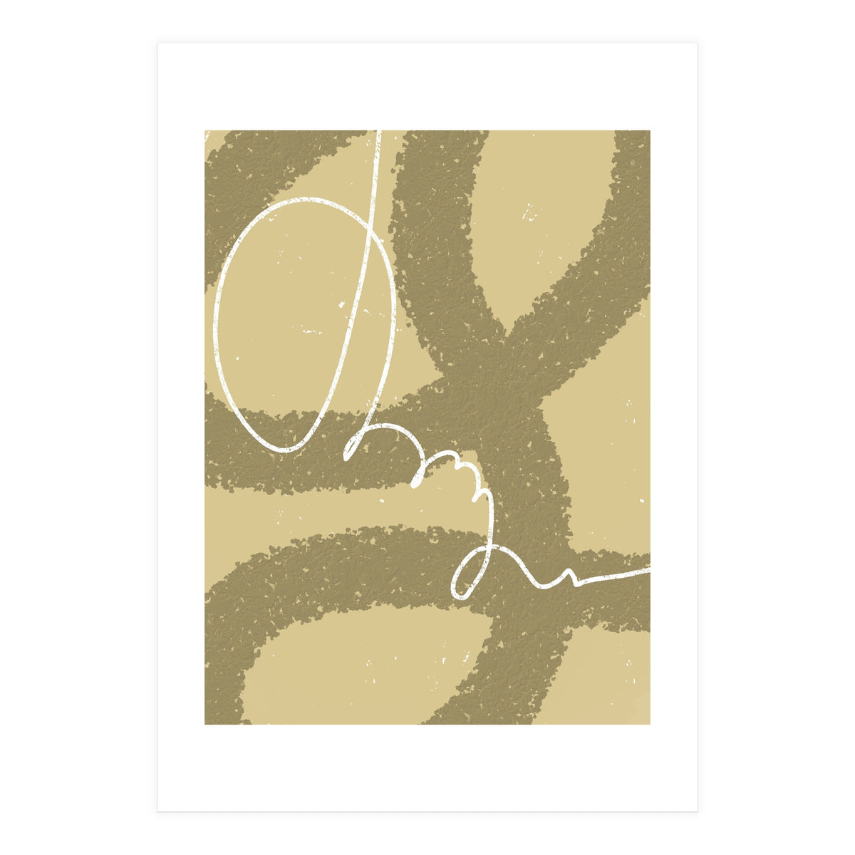 Dance of Lines on Sand Dunes (Print Only)