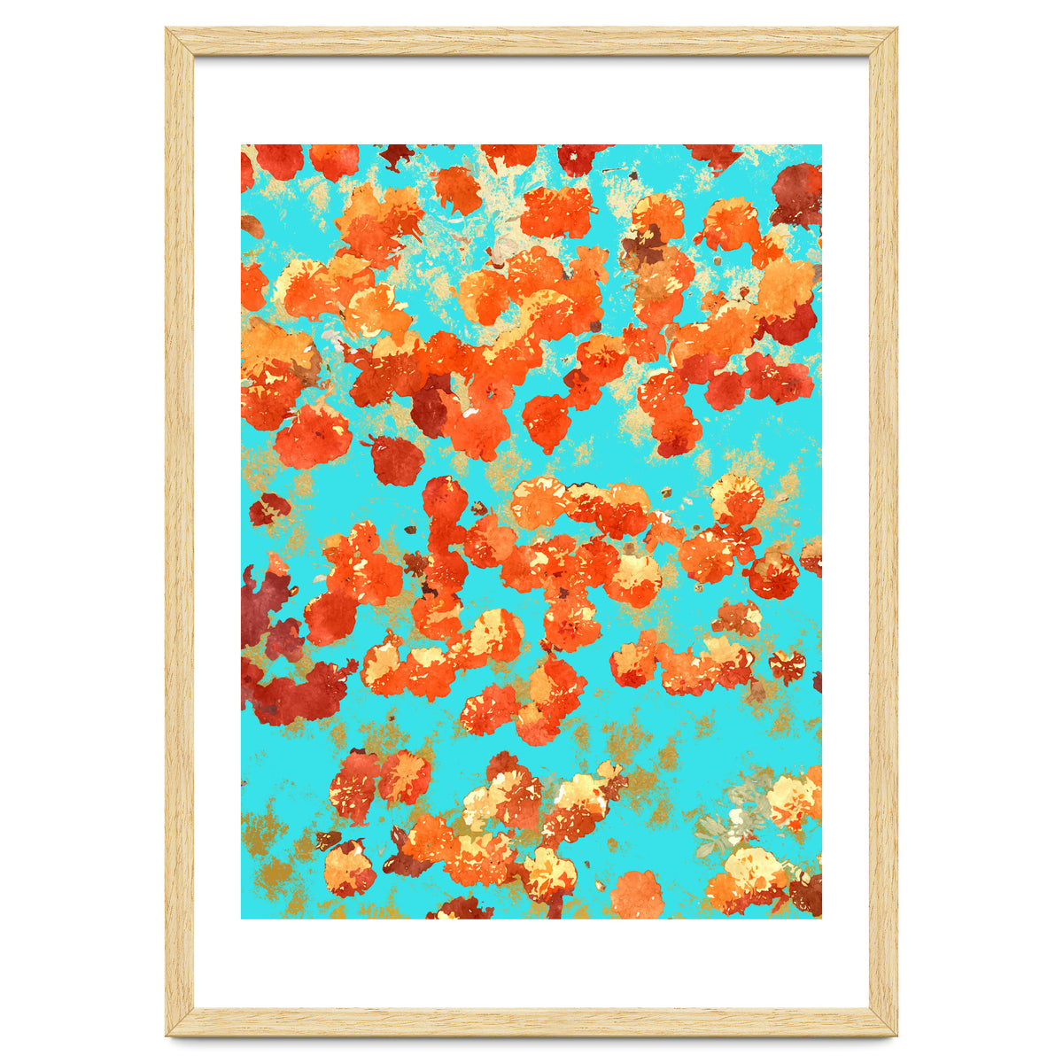 Teal Decor #society6