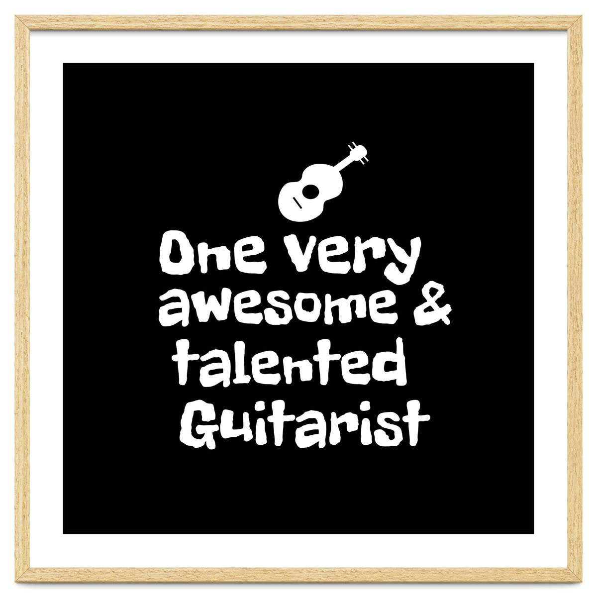 One very awesome and talented guitarist