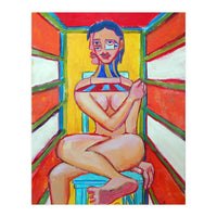 Mujer En La Silla 6 (Print Only)