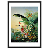 Fleurs exotique, 1836 Exotic flowers from tropical countries. Canvas, 162 x 121 cm. thumbnail