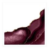 Burgundy & Gold Agate Texture 26  (Print Only) thumbnail